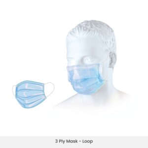 Soft and comfortable loop mask ensures perfect comfort