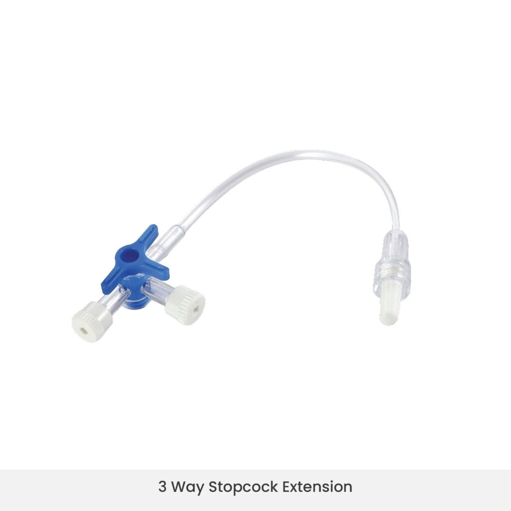 3 Way Stopcock with Extension