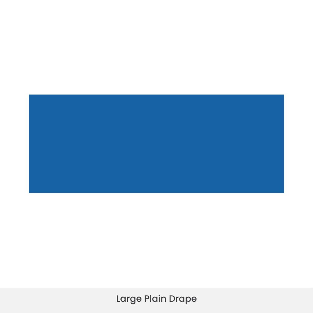 Large Plain Drape