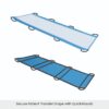 Lightweight drape assisting in patient transfer