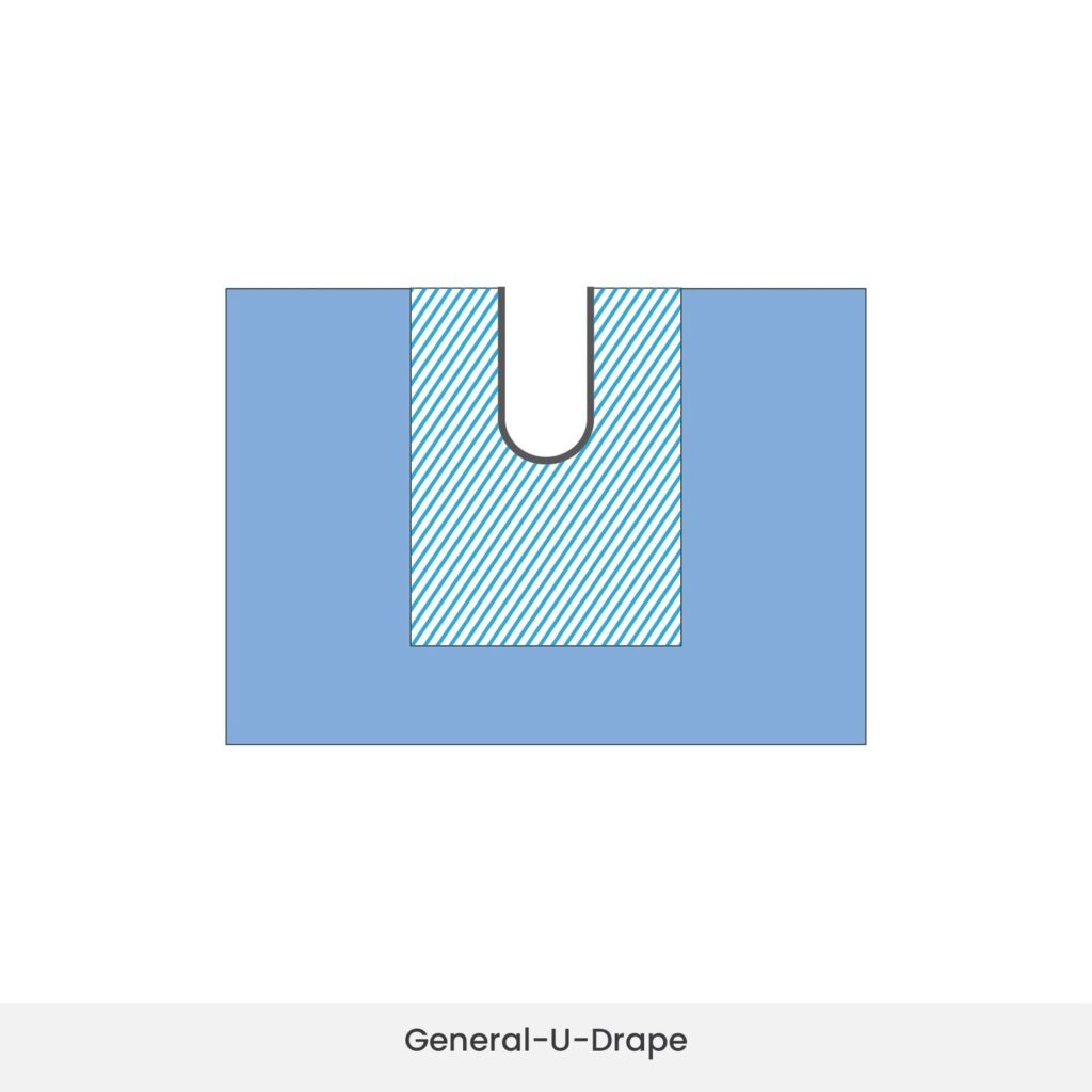 General U Drape