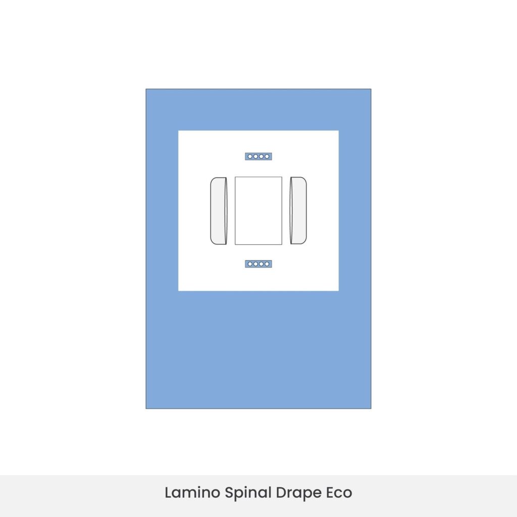 Lamino Spinal Drape - Eco