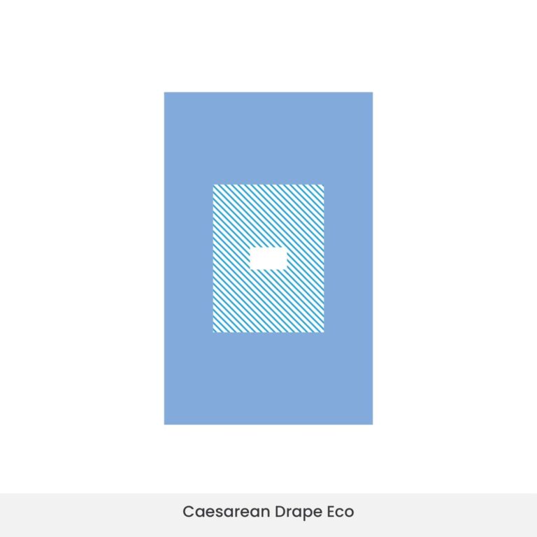 Comfortable and sterile drape for caesarean surgery