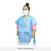 Amaryllis patient feeding gowns are lint-free, resistant to moisture, tears, abrasions, and potentially harmful substances