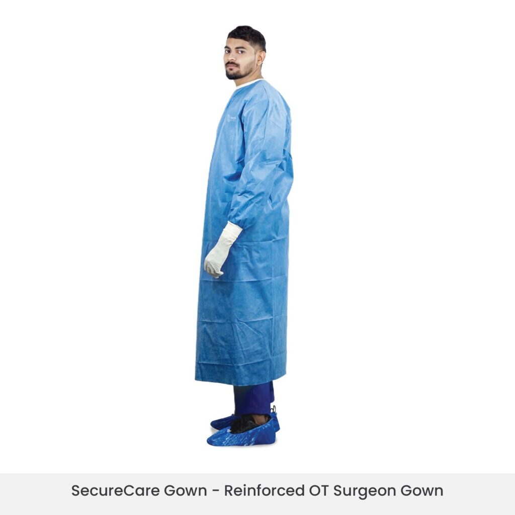 SecureCARE Surgical Gown - Reinforced OT Surgeon Gown