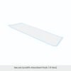 Fluid-absorbent patient transfer drape on stretcher