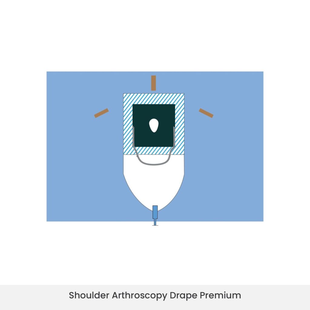 Shoulder Arthroscopy Drape Premium