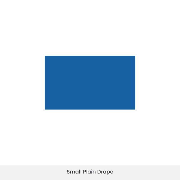 EO-sterilized small plain drape for patient and trolley use