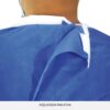 Ultra-soft cuffs provides enhanced comfort for long hours of surgery