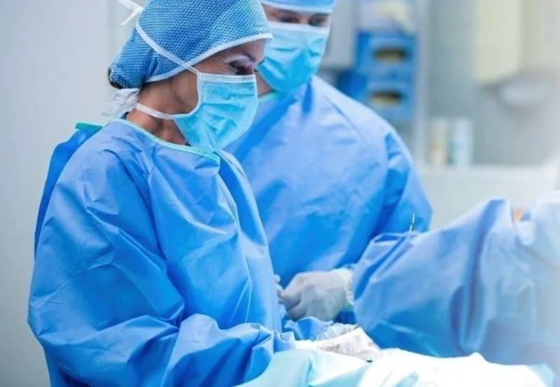 Amaryllis surgical gown — in-house manufacturing and QC